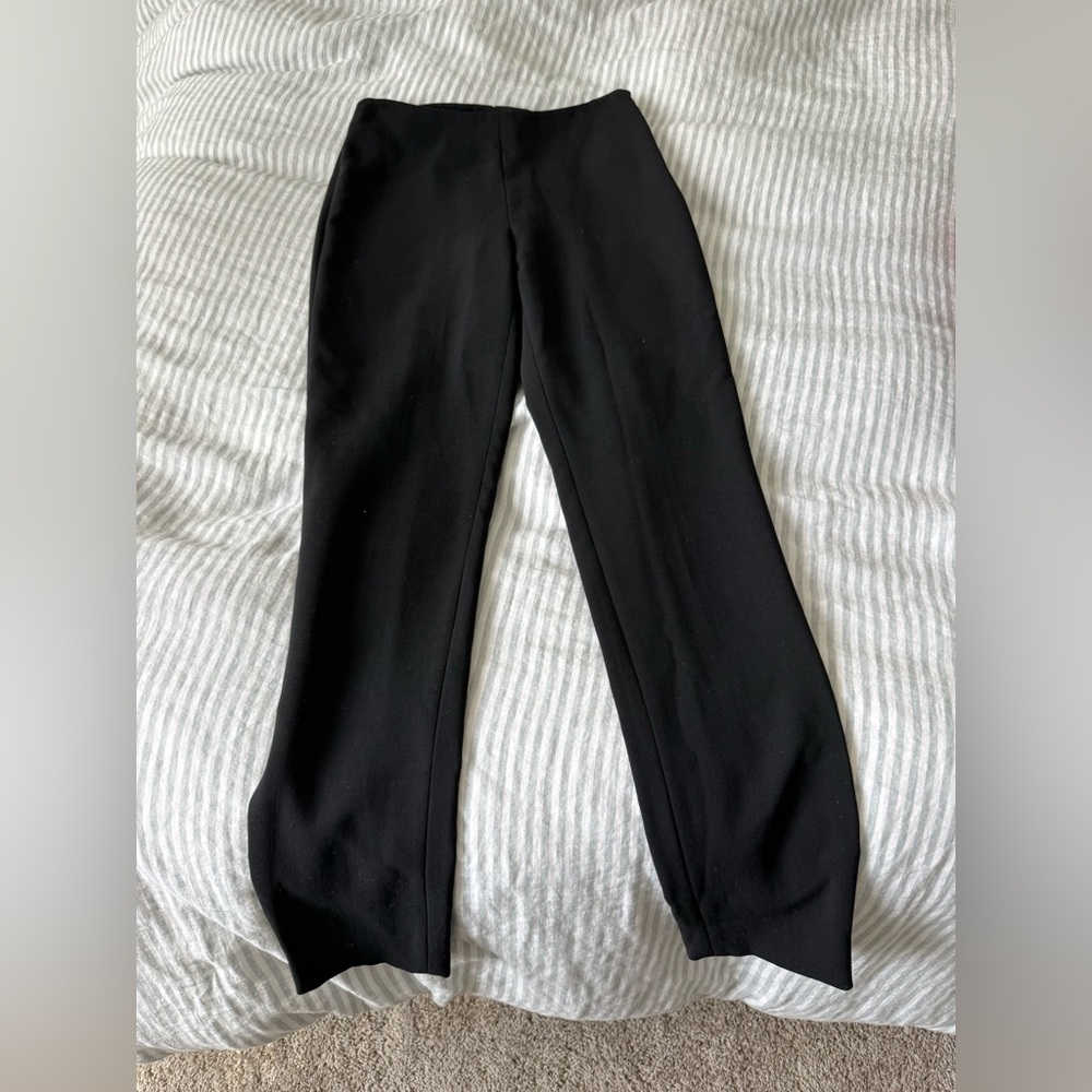 Akris Black Straight-Leg Trousers